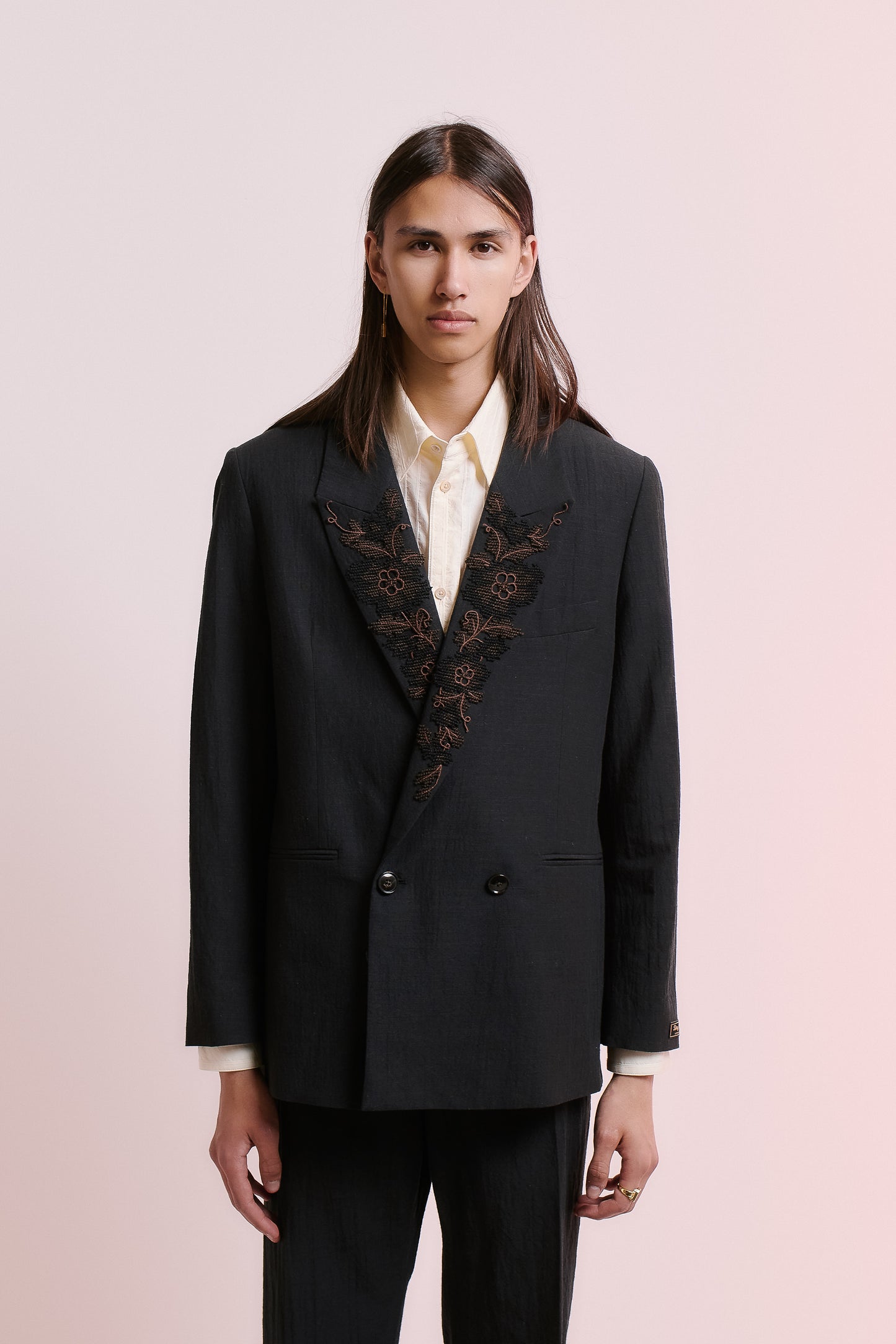 RELAXED DOUBLE BUTTONED BLAZER