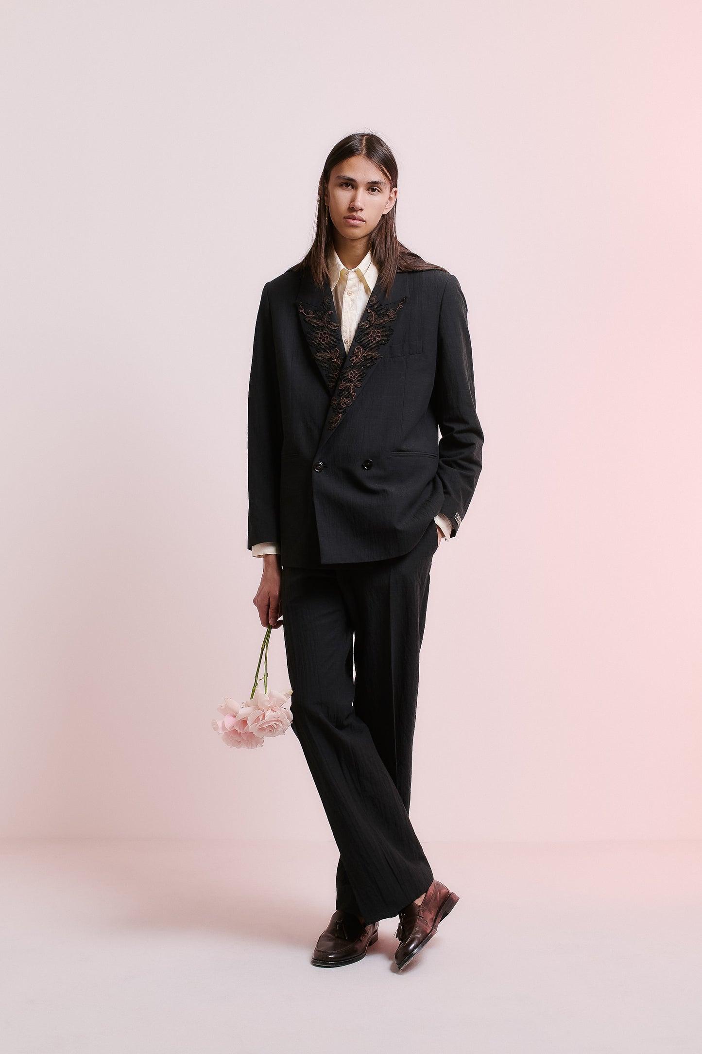 RELAXED DOUBLE BUTTONED BLAZER
