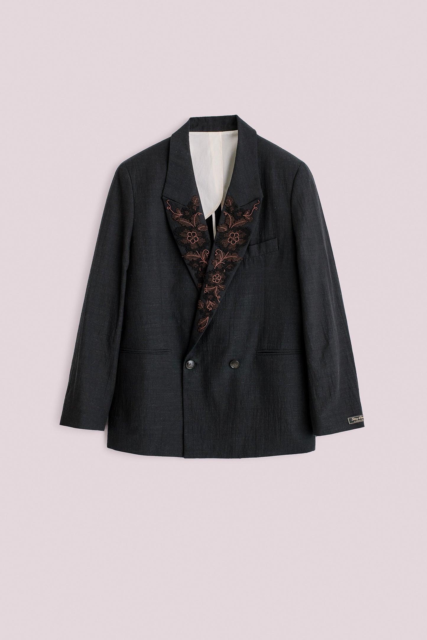 RELAXED DOUBLE BUTTONED BLAZER