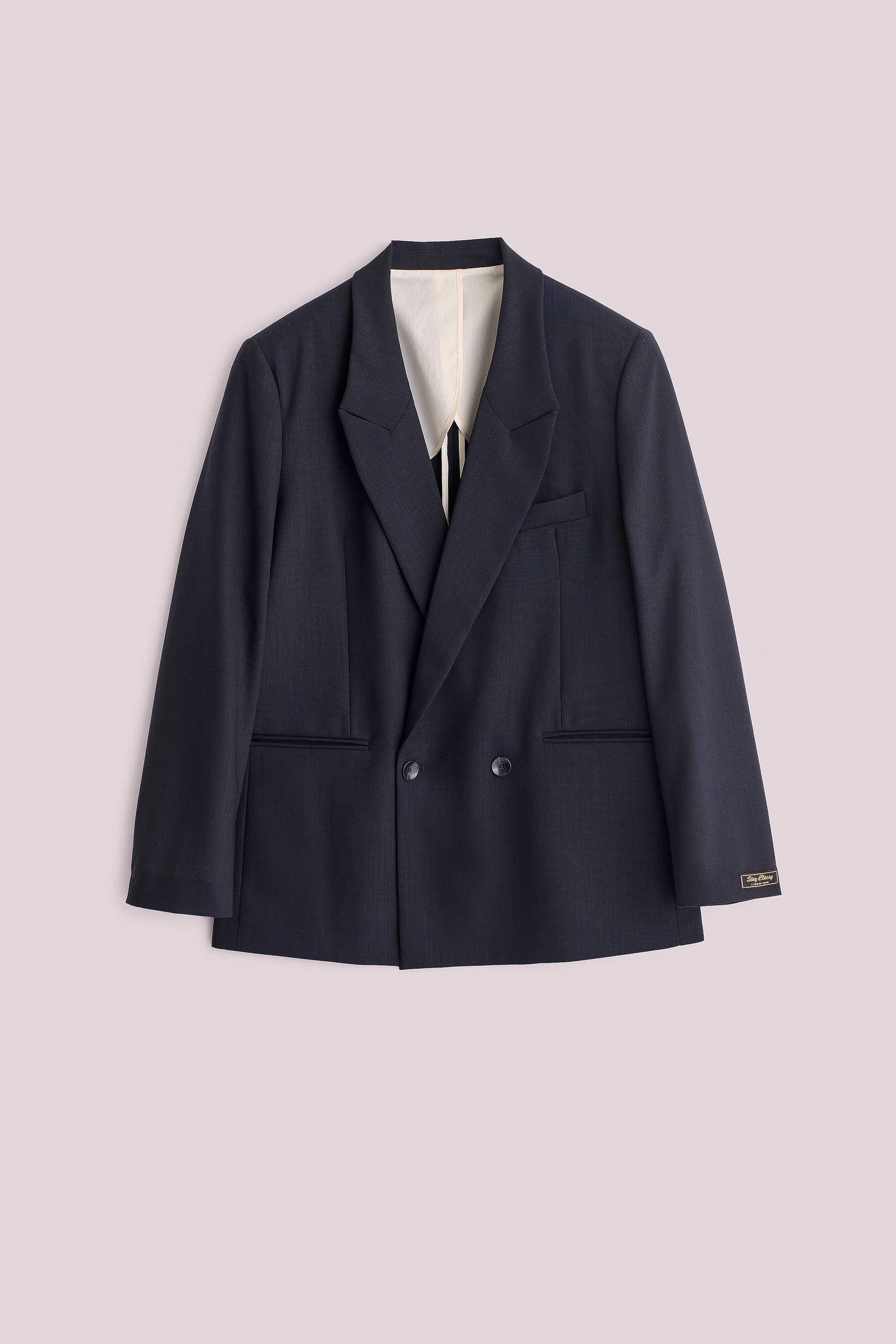 RELAXED DOUBLE BUTTONED BLAZER