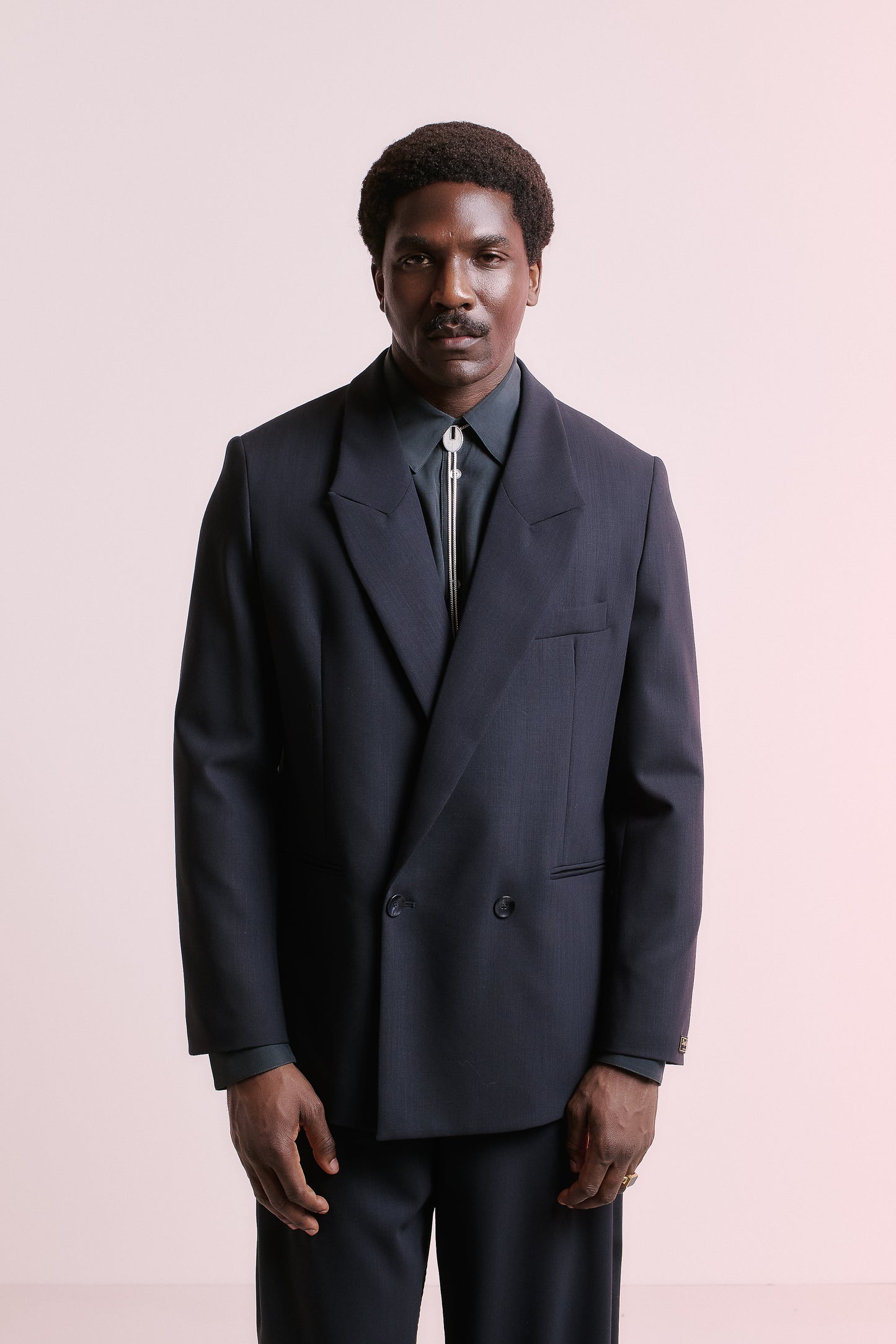 RELAXED DOUBLE BUTTONED BLAZER
