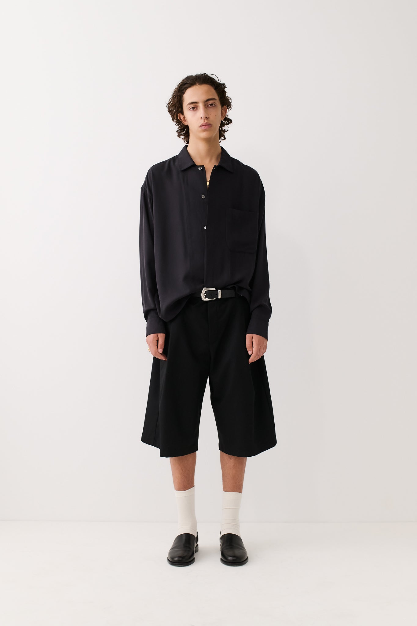 Rumba Shirt Washed Graphite