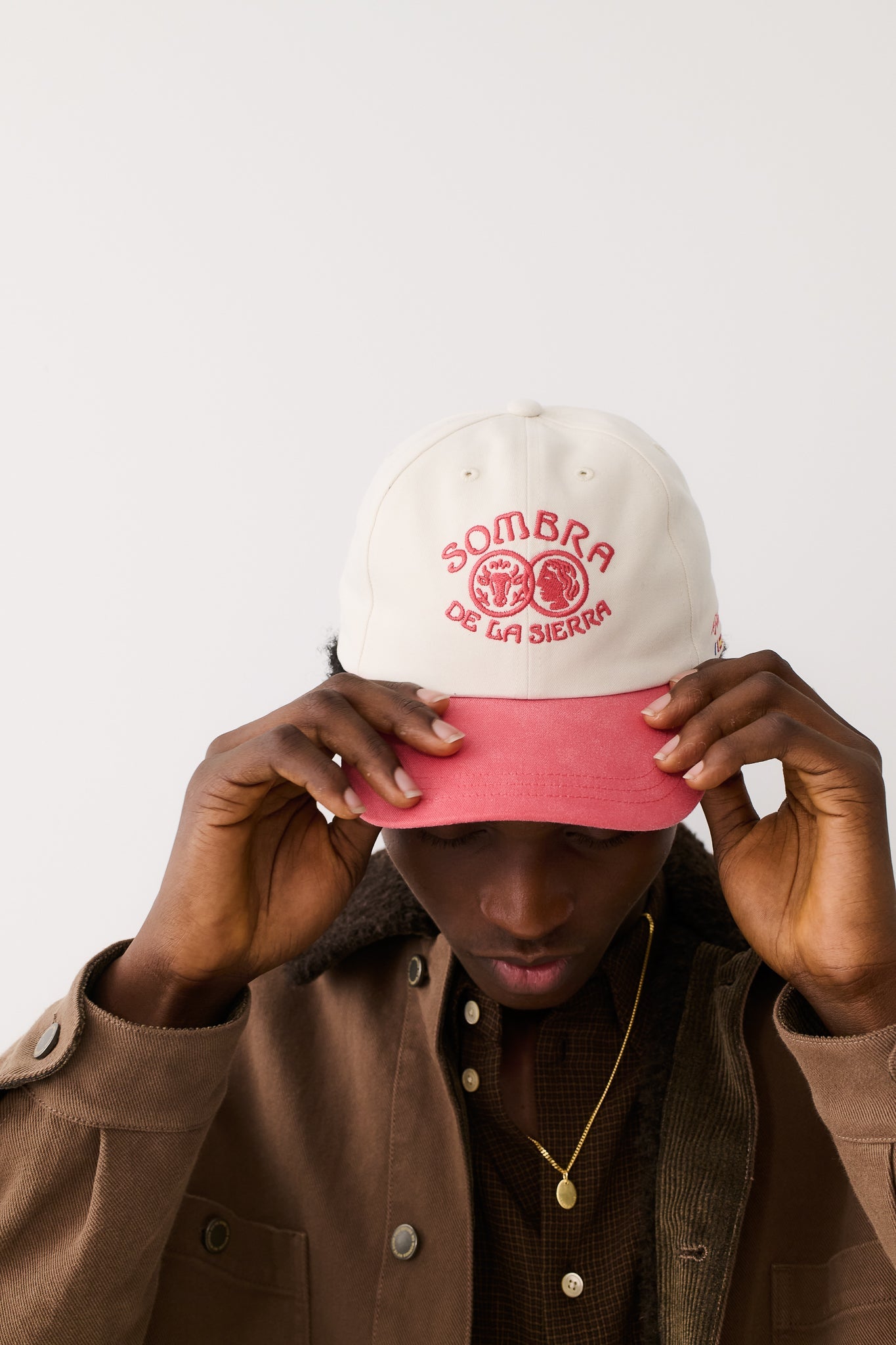 Sombra Souvenir Cap Ecru Coral