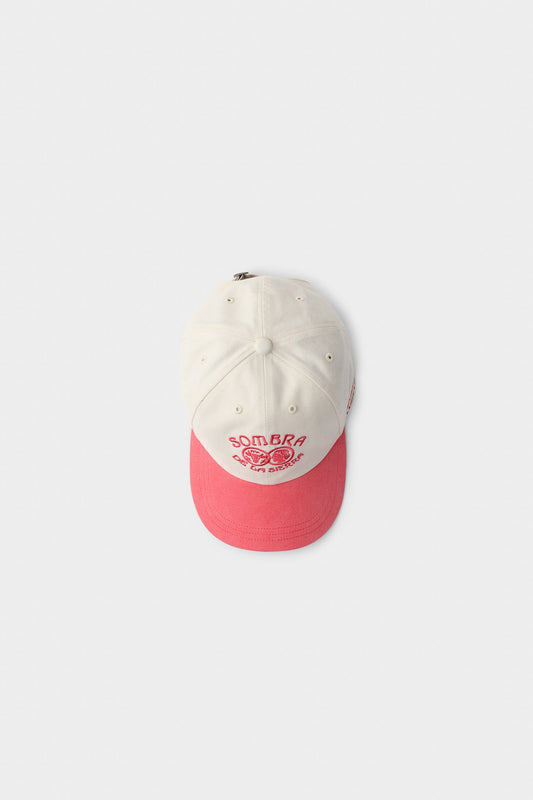 Sombra Souvenir Cap Ecru Coral