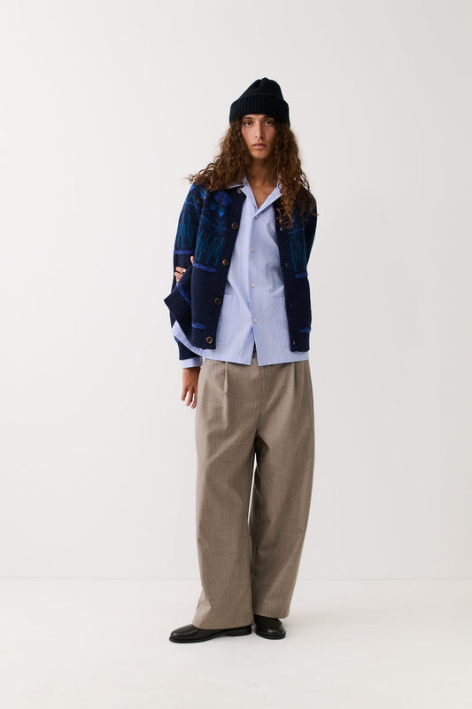 Songino Shirt Sky Blue Stripe