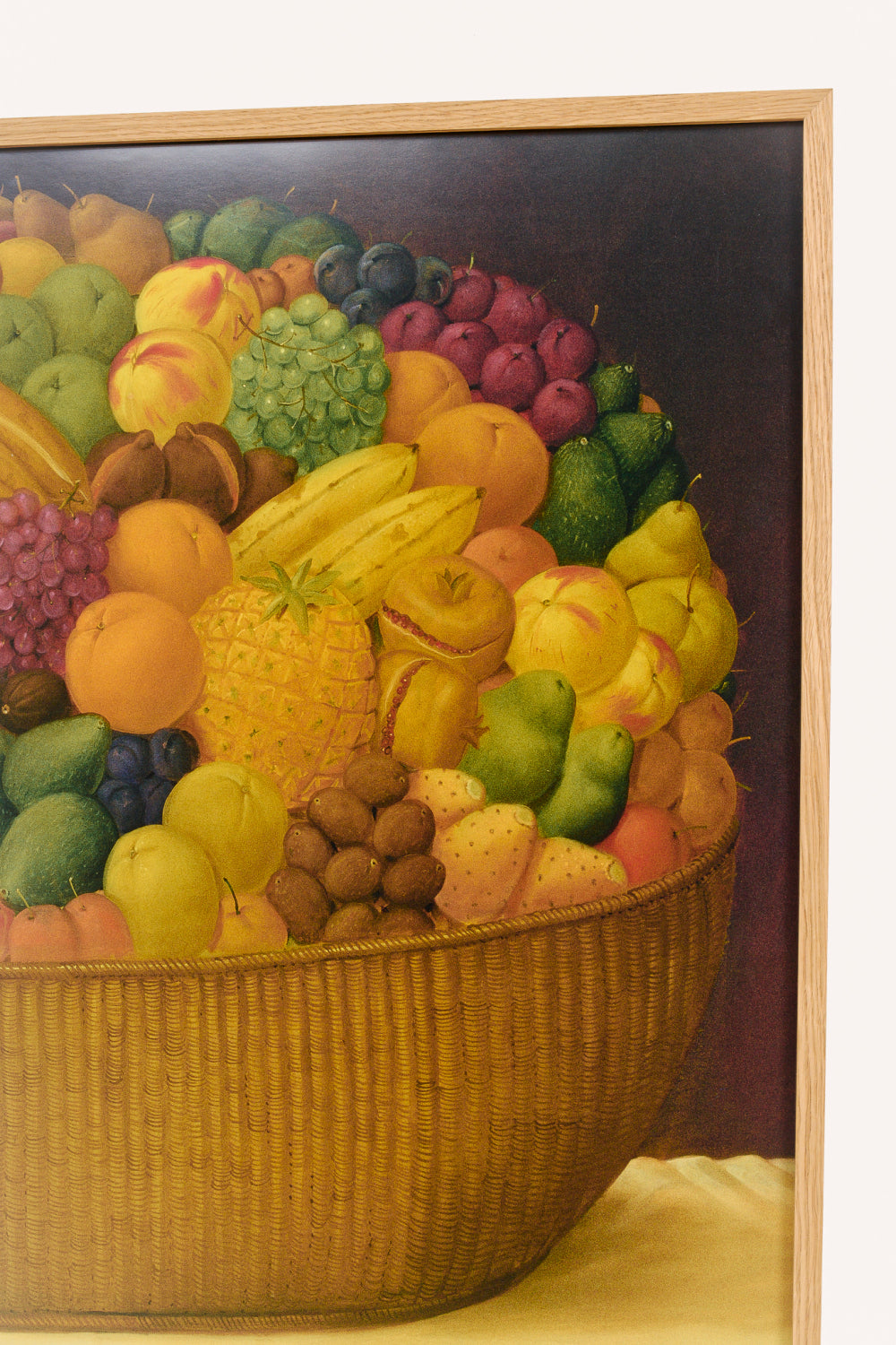 FERNANDO BOTERO: CANASTA DE FRUTAS