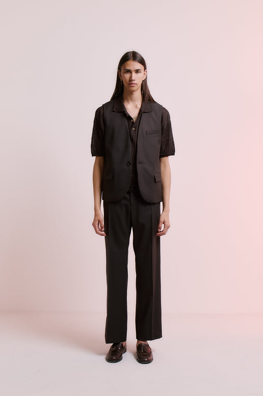 TAILORED WIDE TROUSERS