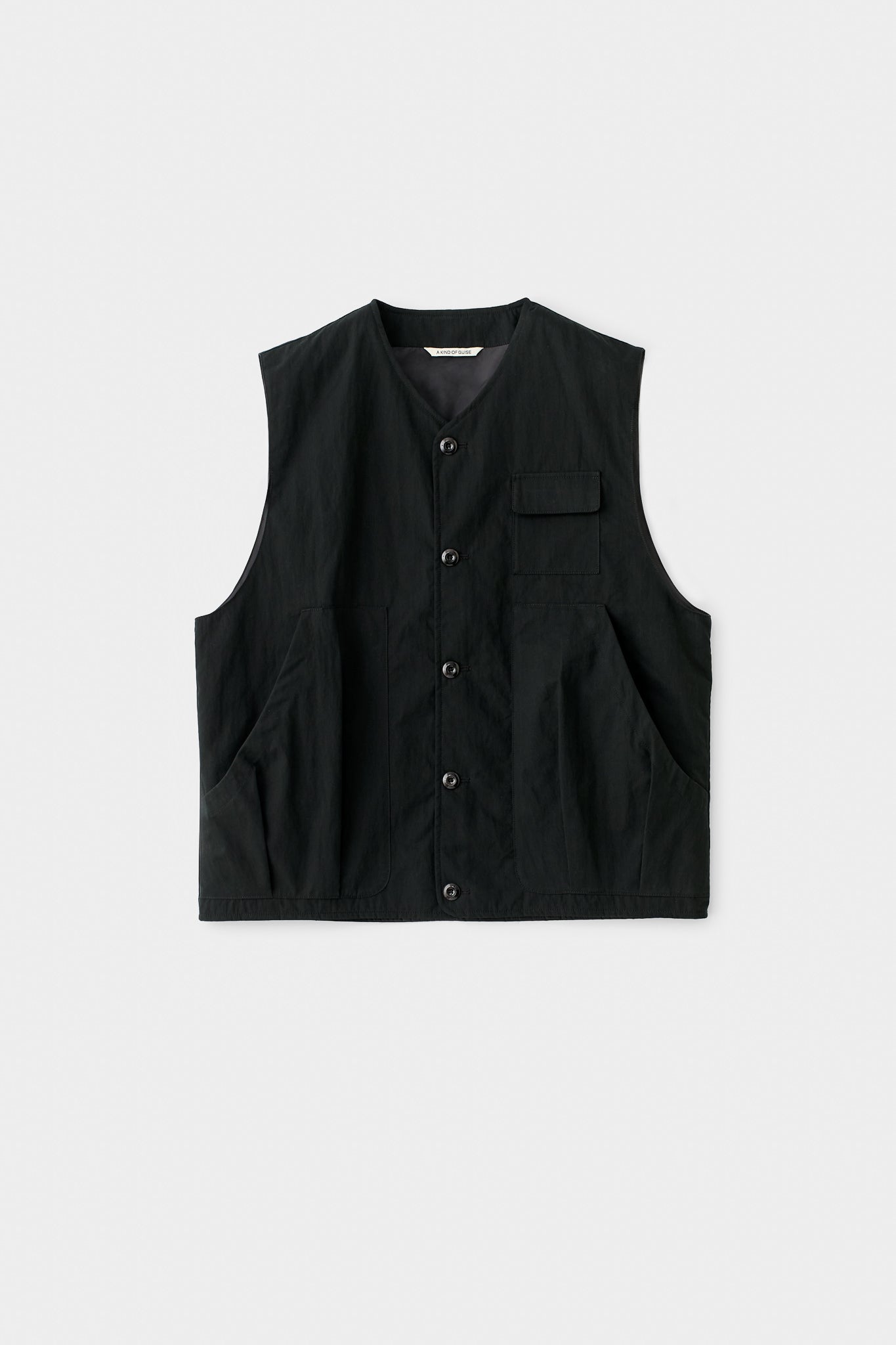 Urrobi Vest Basque Black
