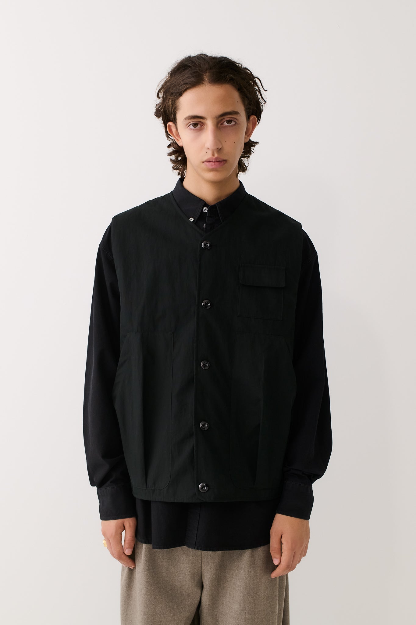 Urrobi Vest Basque Black