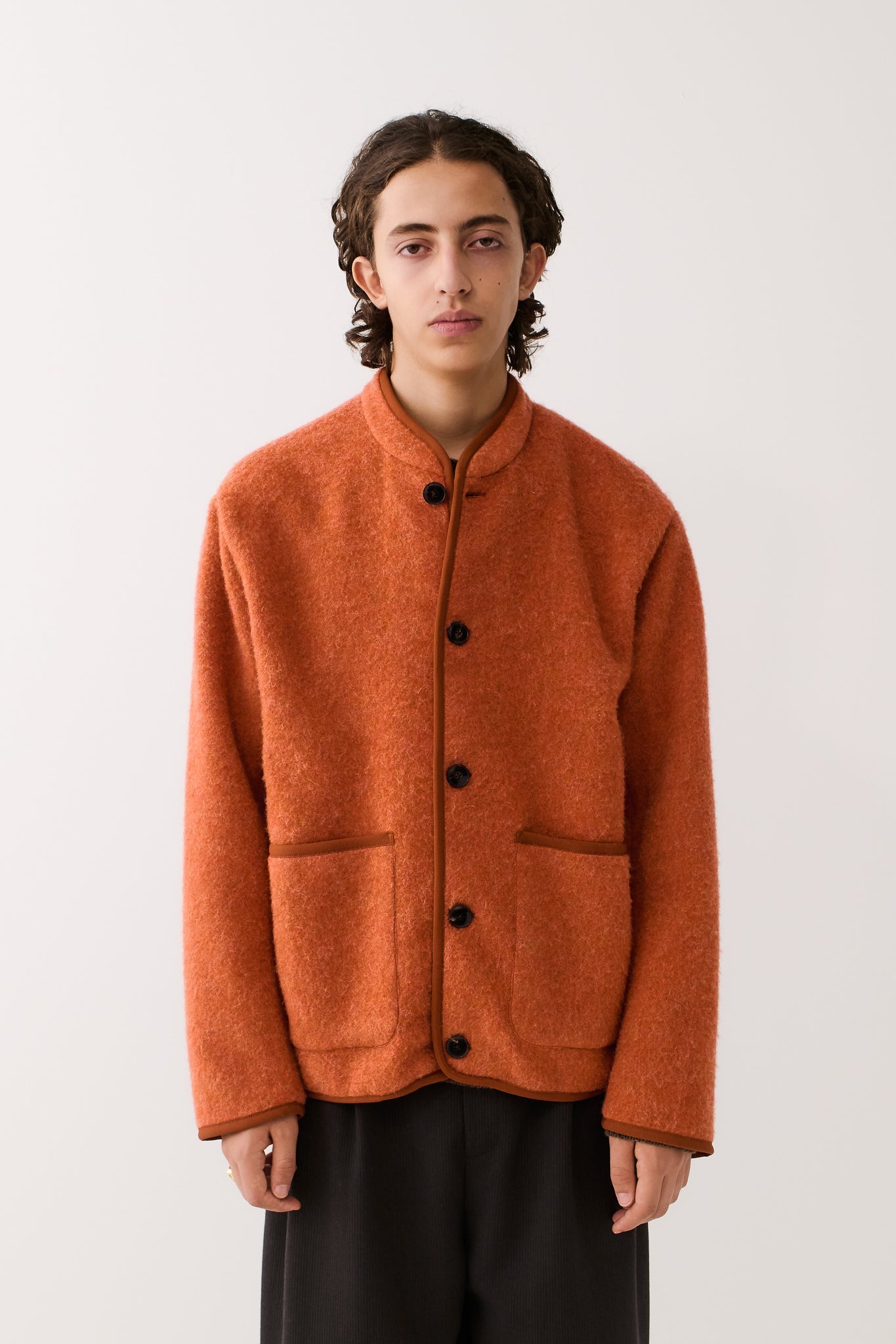 Yebra Jacket Orange Frill