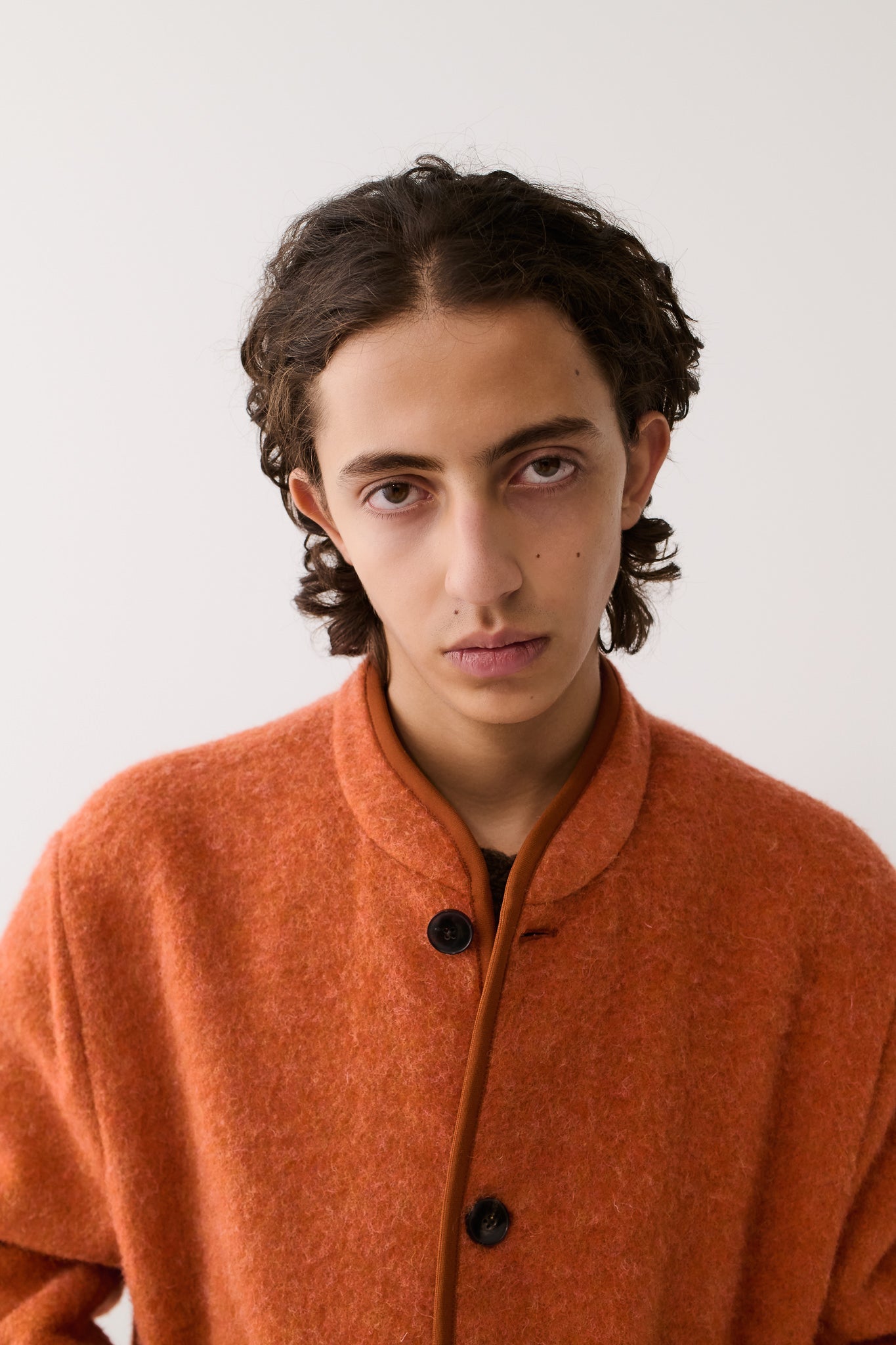 Yebra Jacket Orange Frill