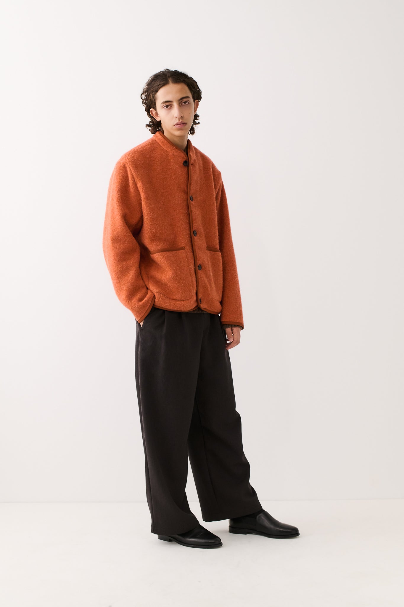 Yebra Jacket Orange Frill