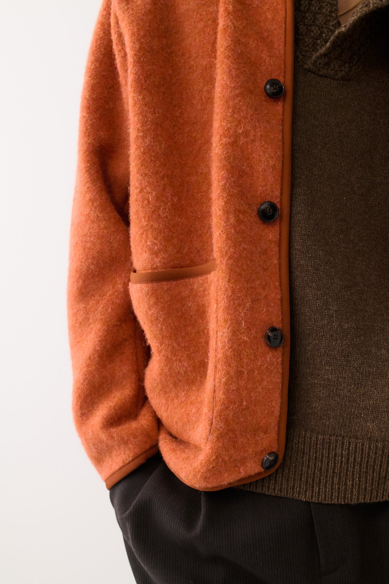Yebra Jacket Orange Frill