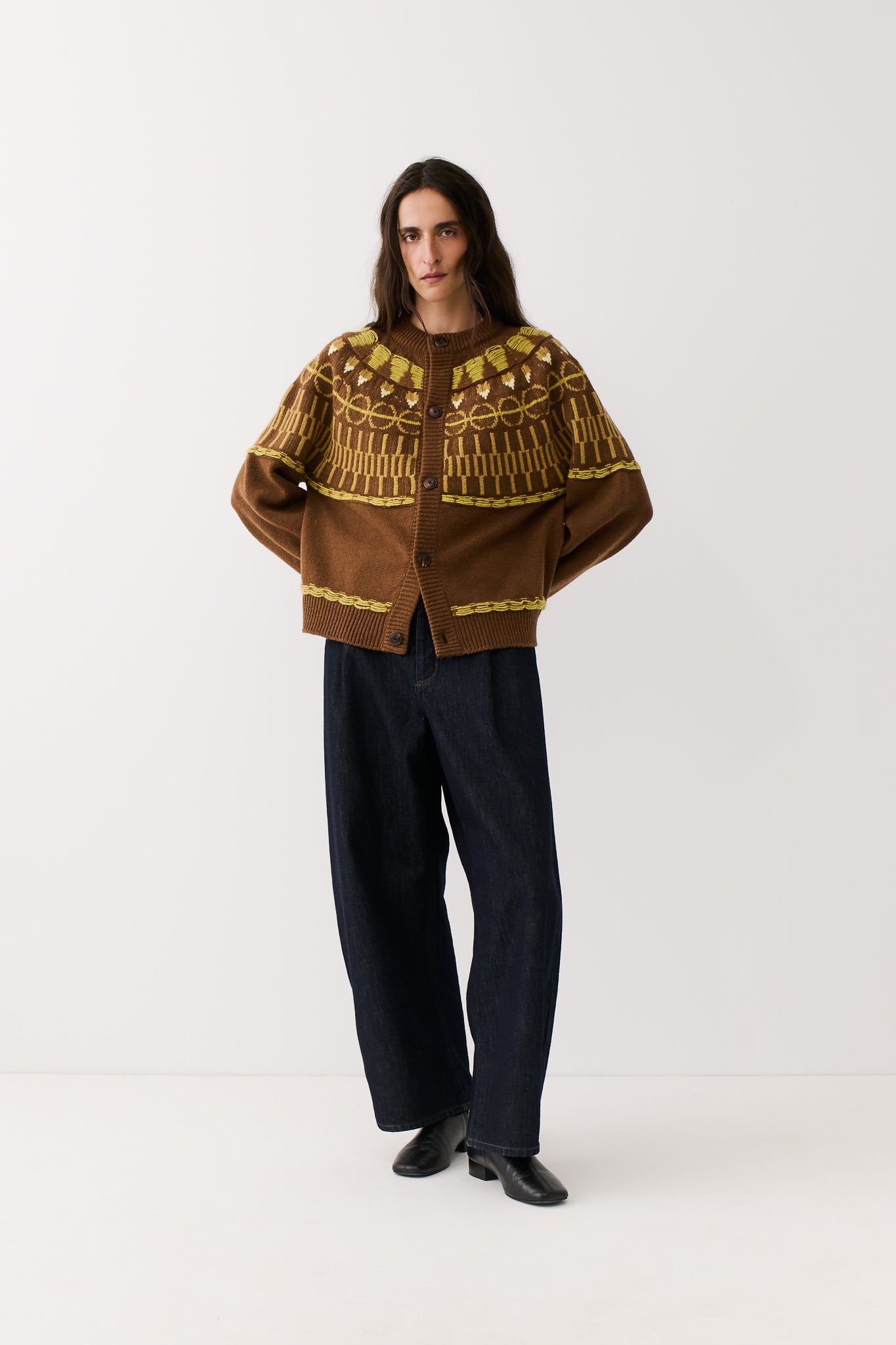 Zatoya Knit Cardigan Honey Crumble