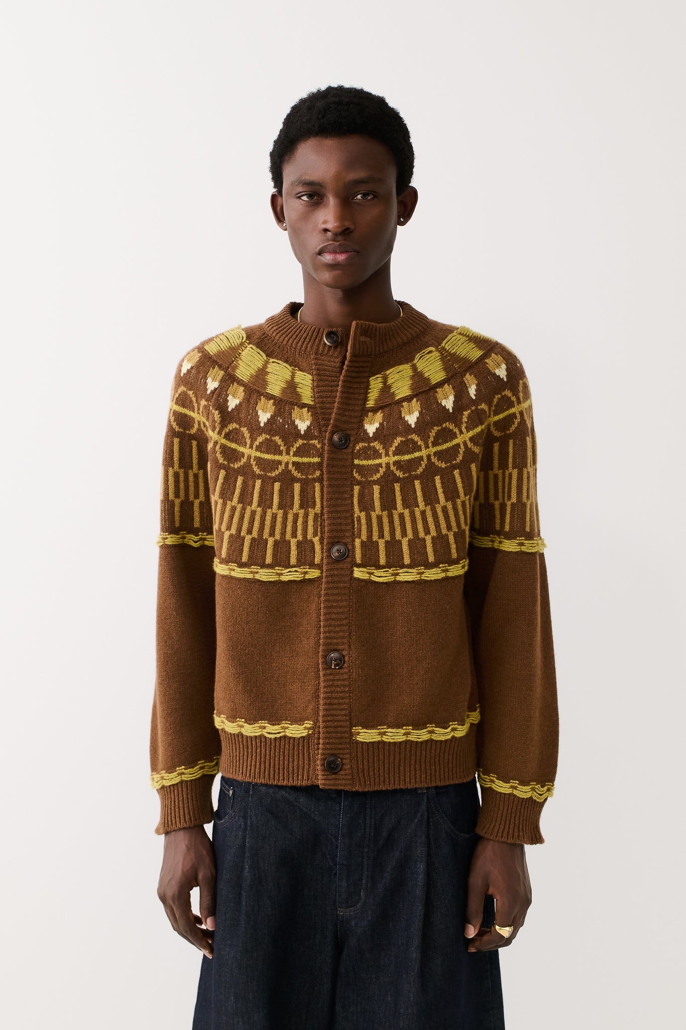 Zatoya Knit Cardigan Honey Crumble