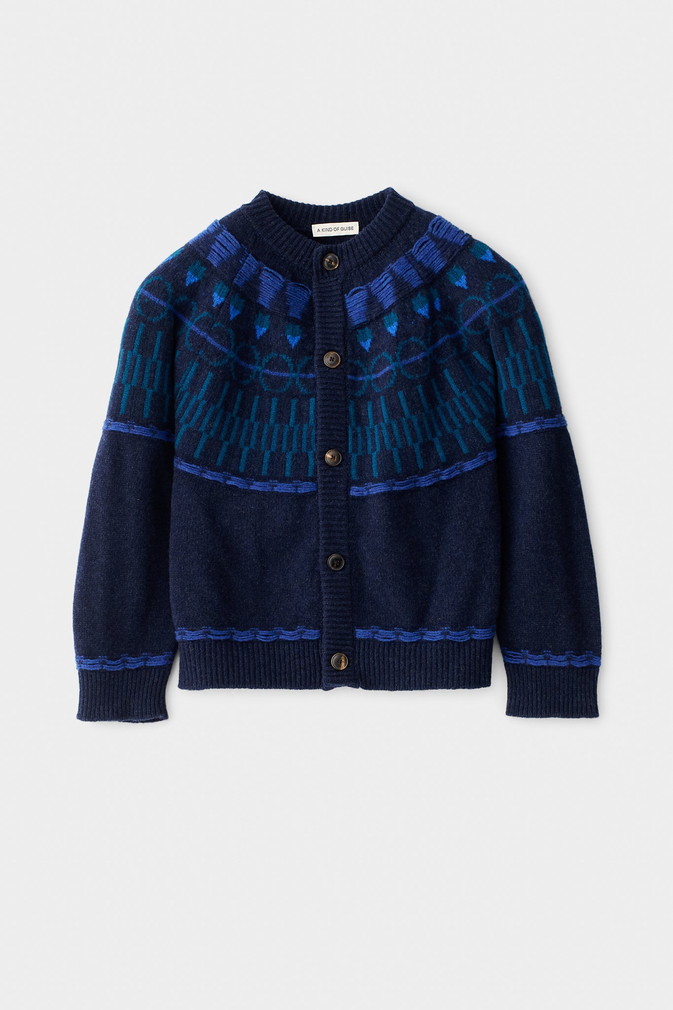 Zatoya Knit Cardigan Midnight Crumble