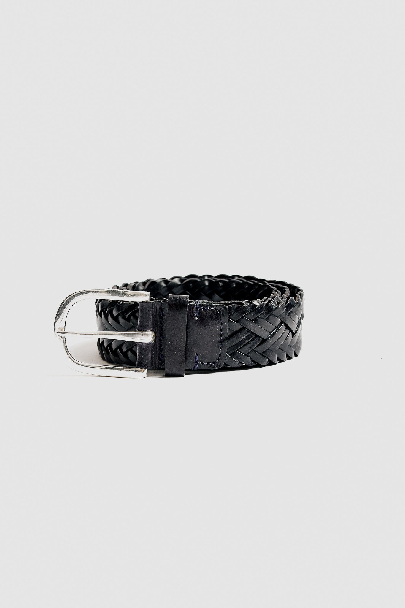 BRAIDED LEATHER BELT