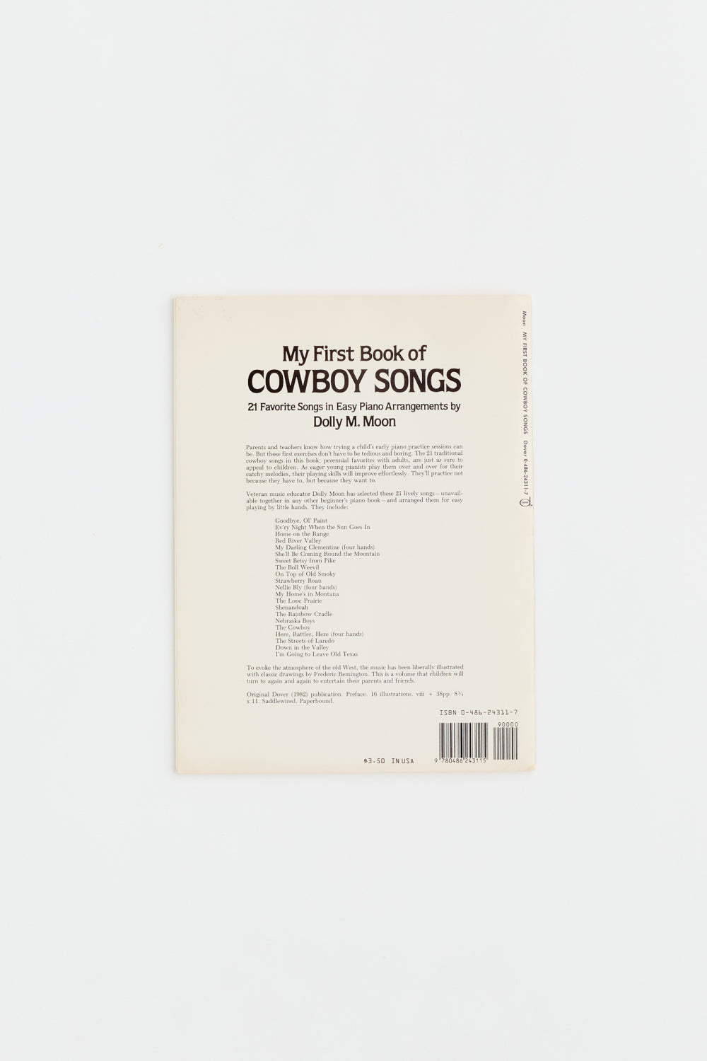 BOOK OF COWBOY SONGS