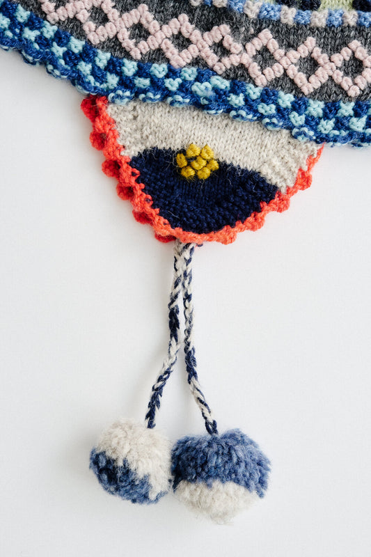 Pom-Pom Chullo Hat
