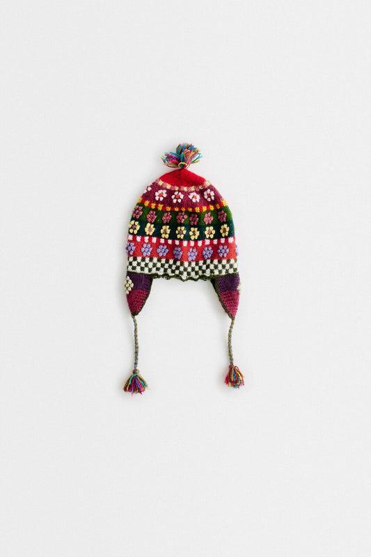 Kids Pom-Pom Chullo Hat