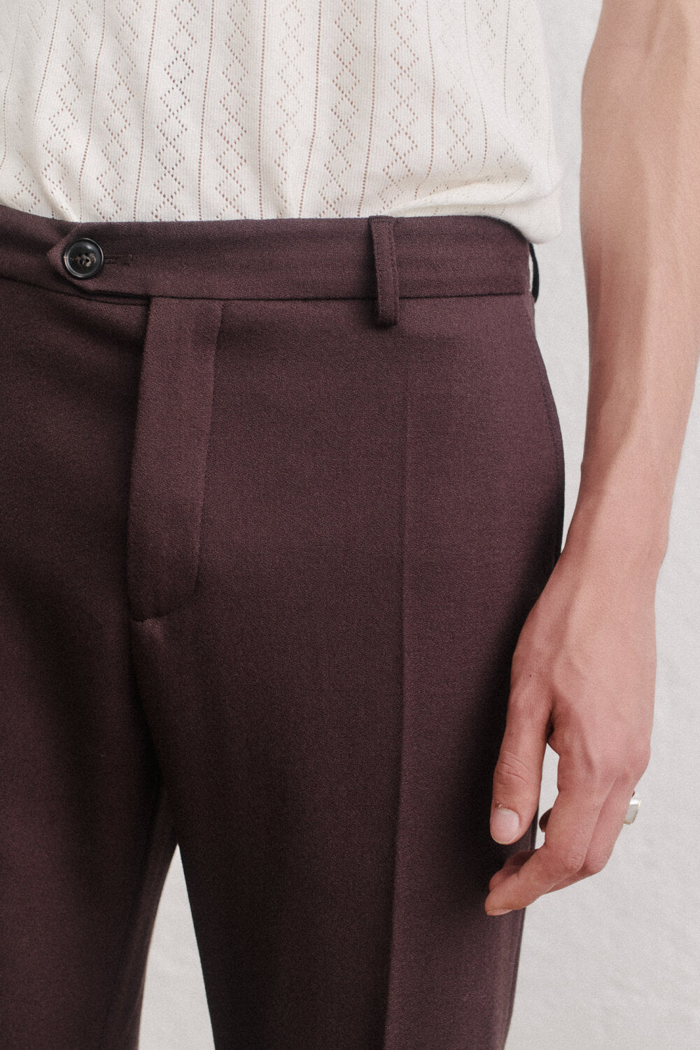 RELAXED TAILORED TROUSERS