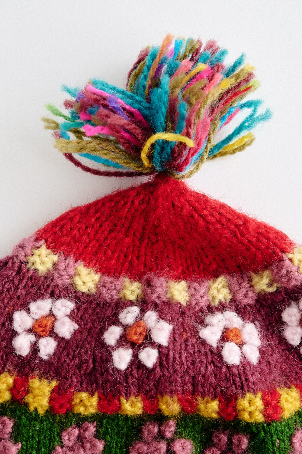 Kids Pom-Pom Chullo Hat