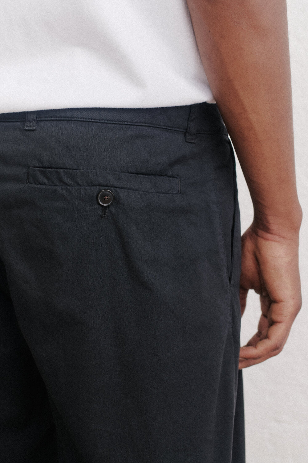 FOLDED WIDE TROUSERS