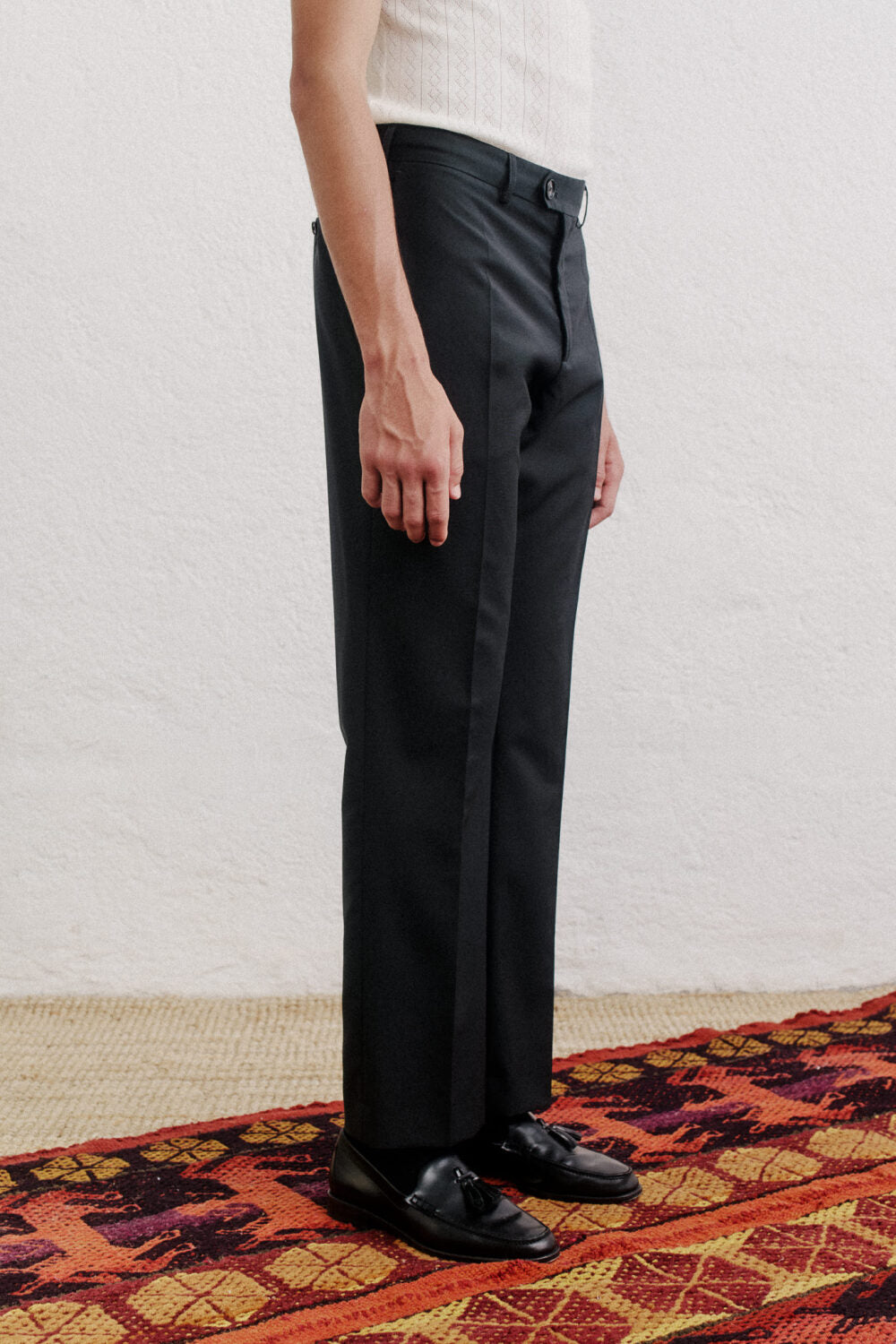 RELAXED TAILORED TROUSERS