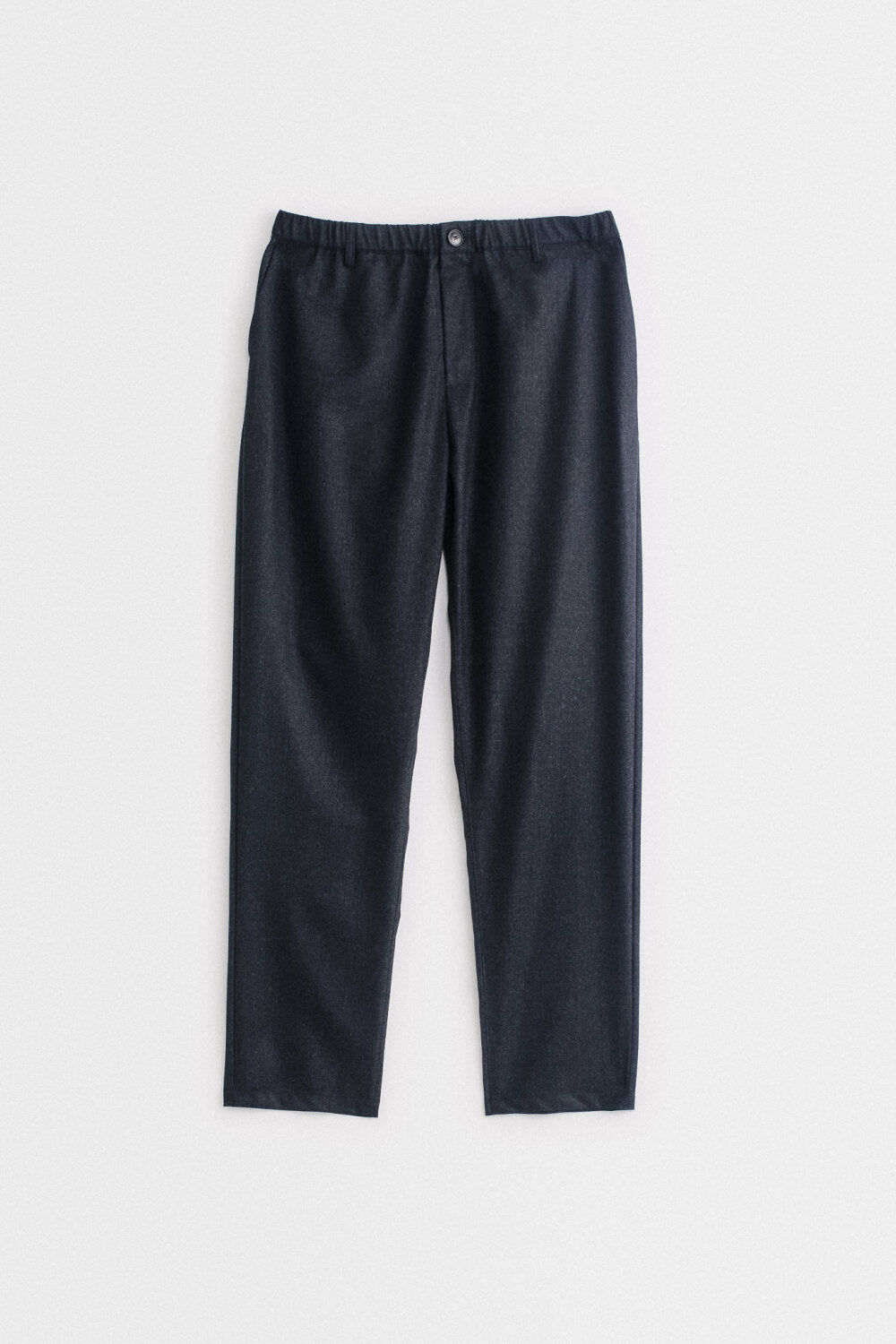 ELASTICATED WIDE TROUSERS