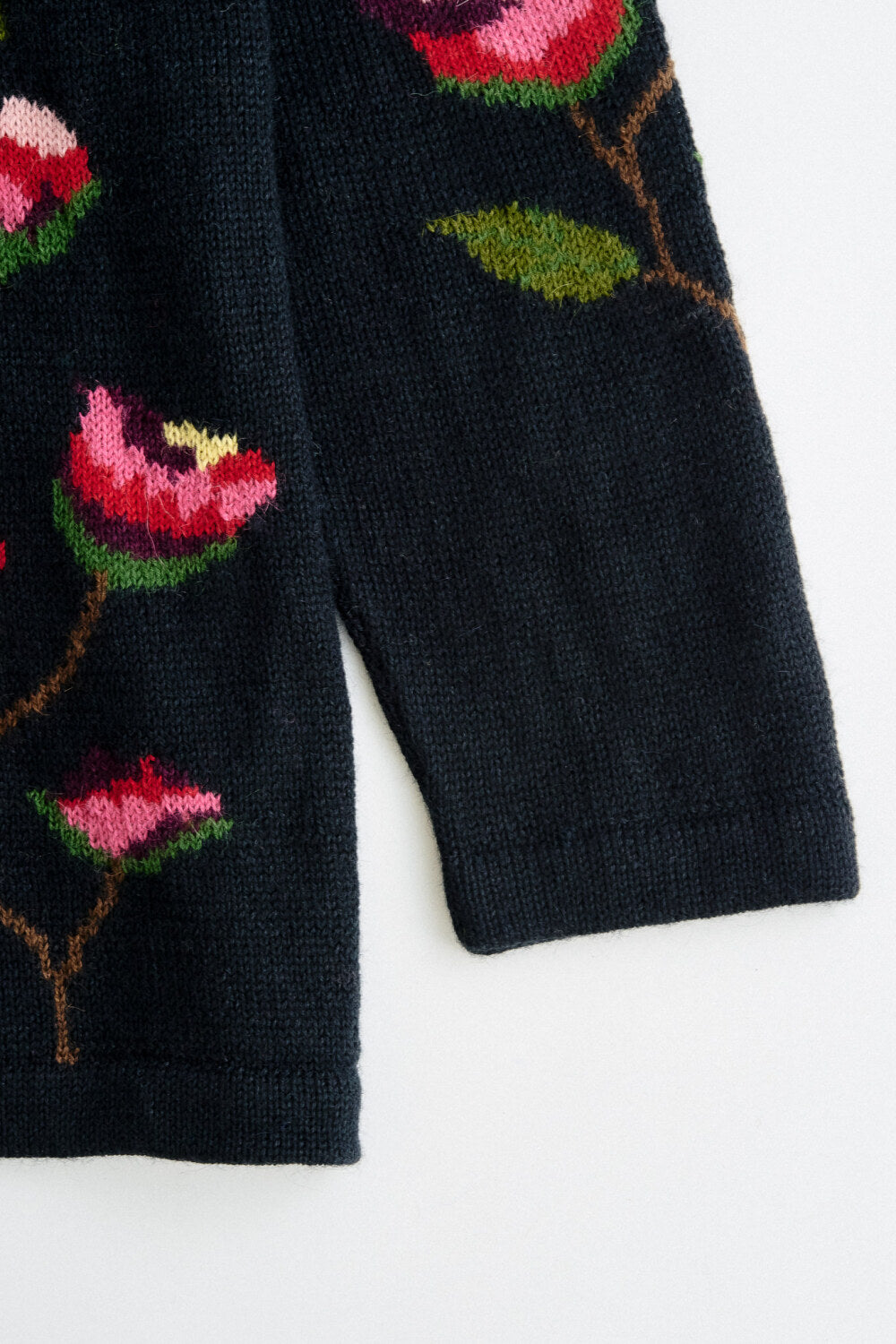 Flower Knit Cardigan