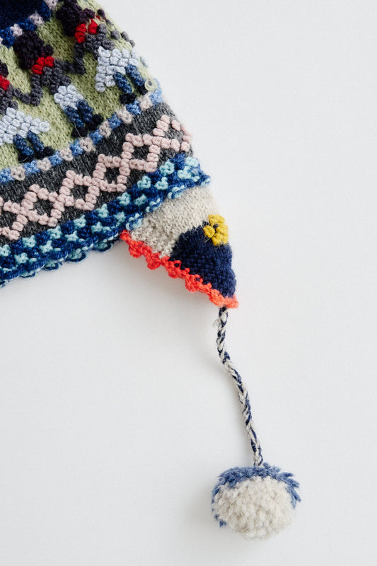 Pom-Pom Chullo Hat