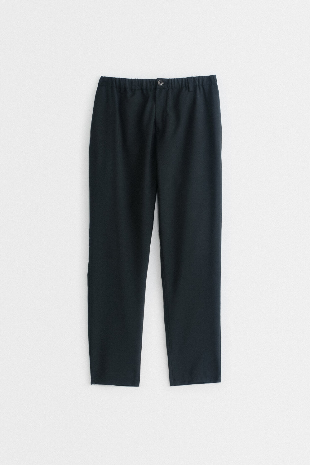 ELASTICATED WIDE TROUSERS