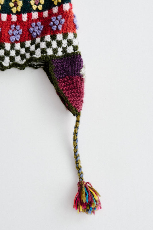 Kids Pom-Pom Chullo Hat