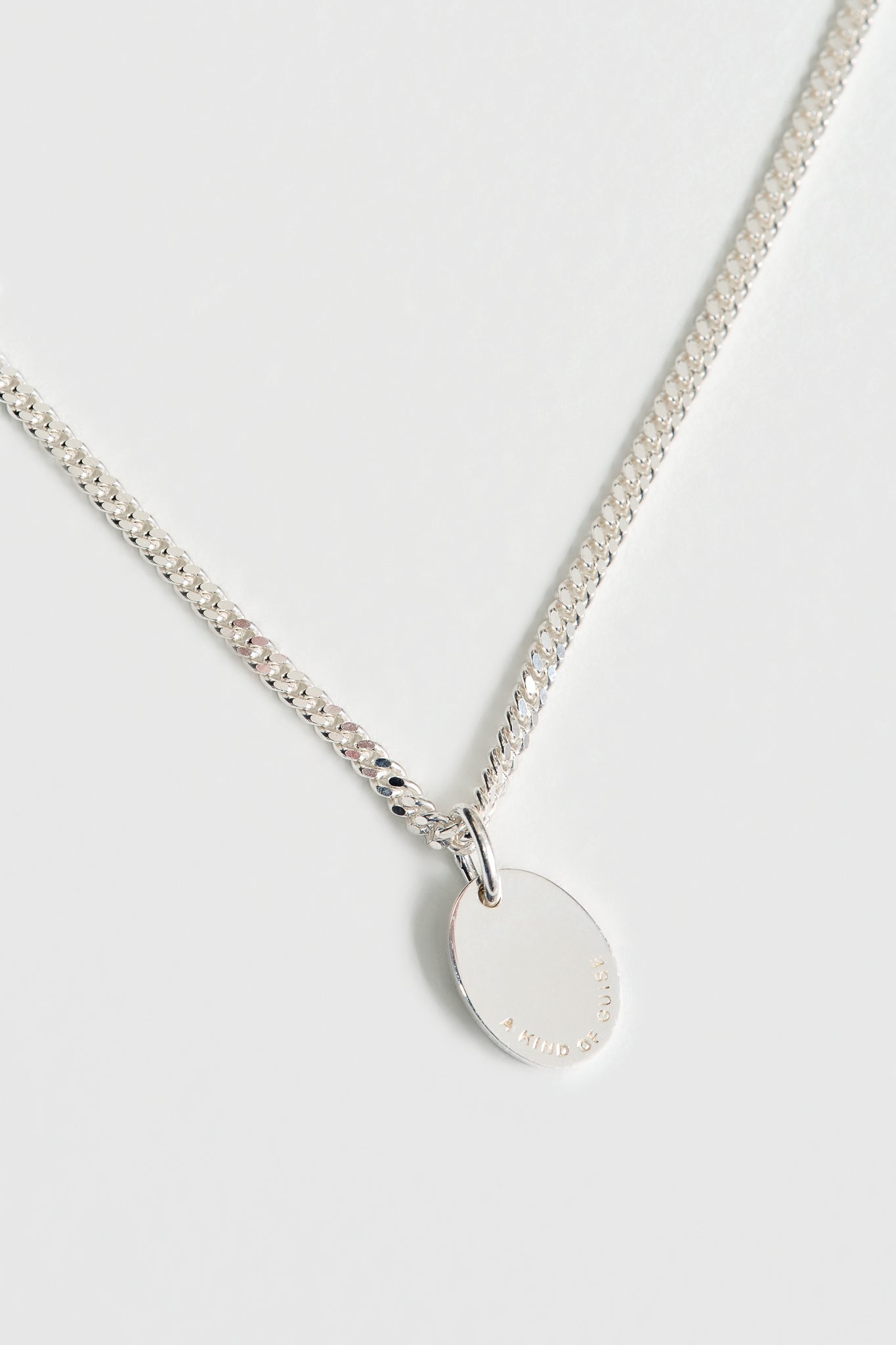 SIGNET NECKLACE SILVER