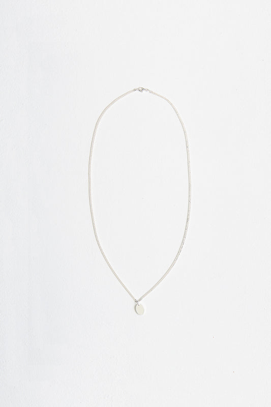 SIGNET NECKLACE SILVER