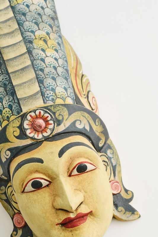 Cobra Goddess Wall Mask