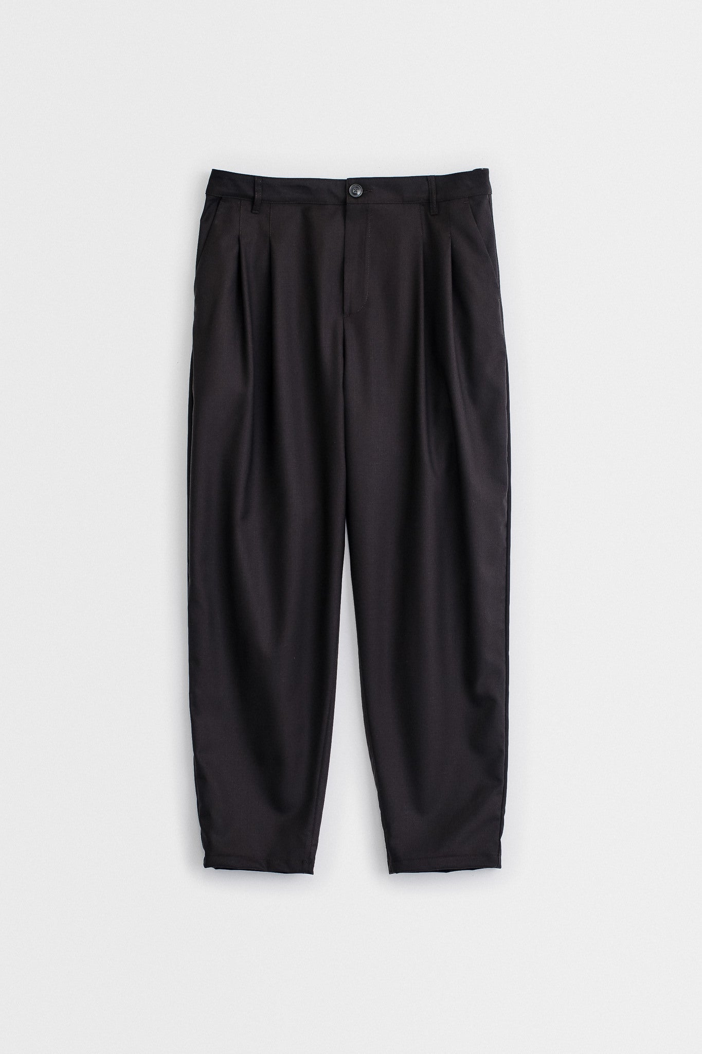 PLEATED WIDE TROUSERS