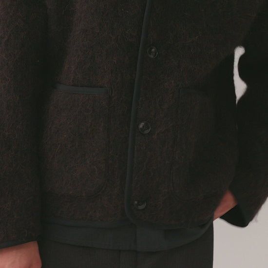 Yebra Jacket Brown Frills