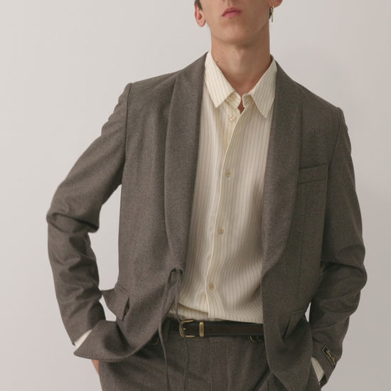 Shinji Blazer Dirty Houndstooth