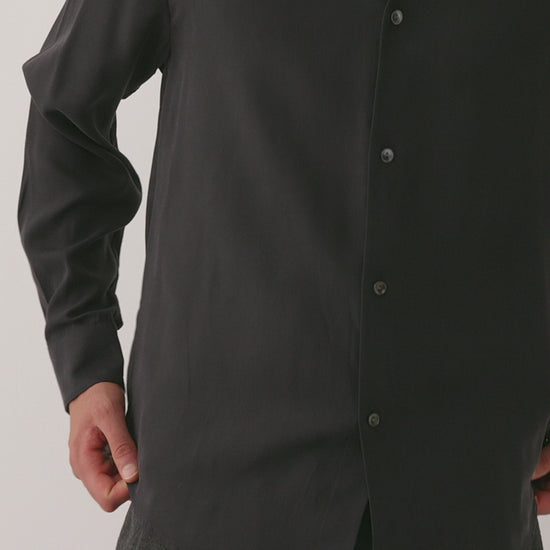 Fulvio Shirt Washed Graphite