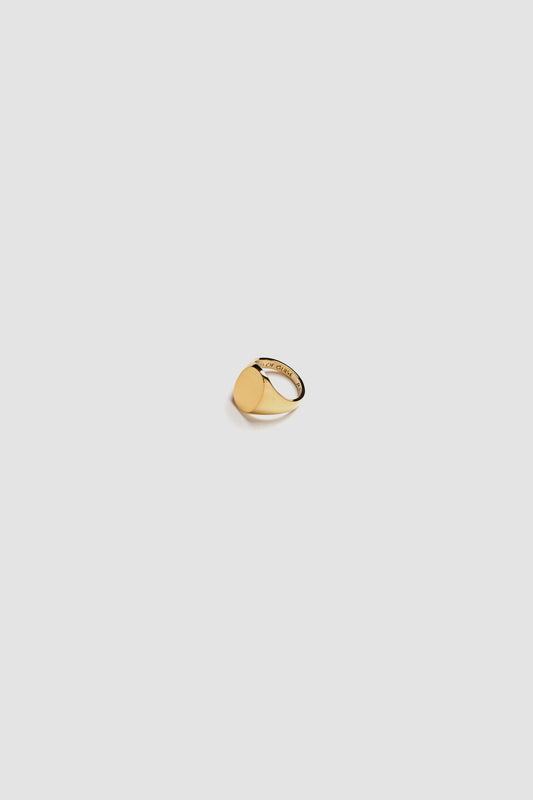 SIGNET RING SOLID GOLD