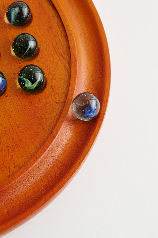 Wooden Solitaire Game