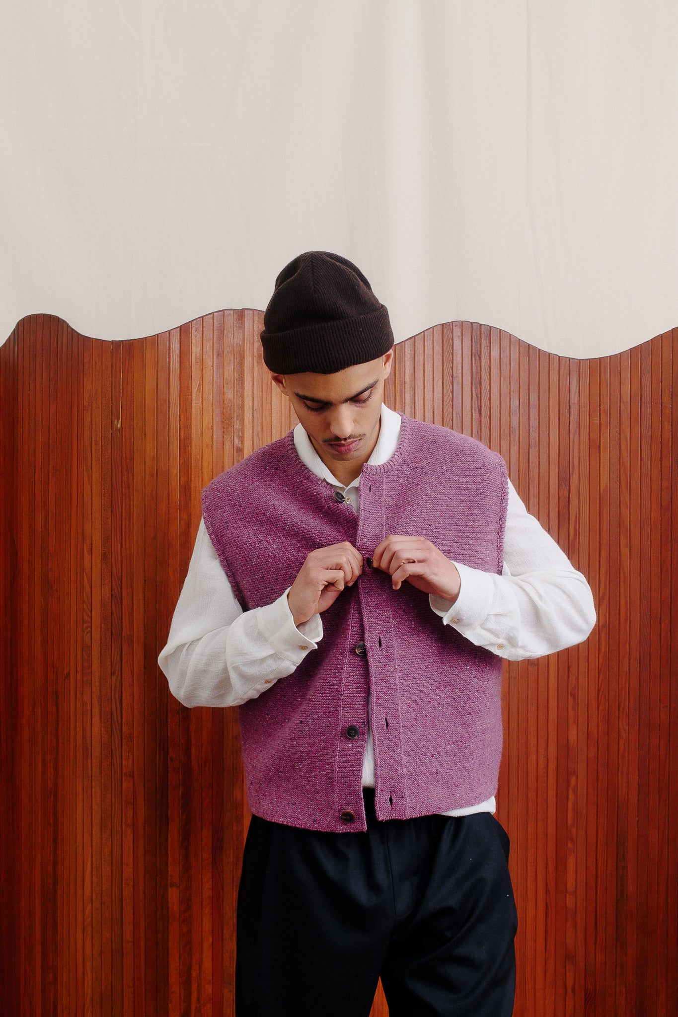 VICUNA KNIT VEST