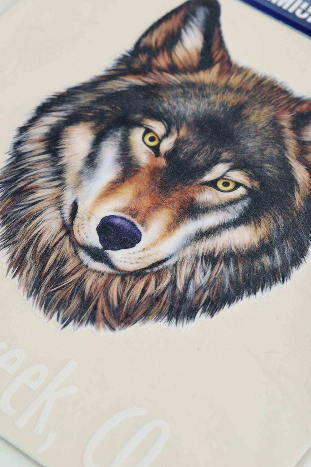 WOLF STICKER